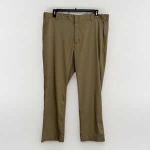 NIKE Golf Dri-Fit Khaki Beige  Performance Golf Pants Mens 40 x 32